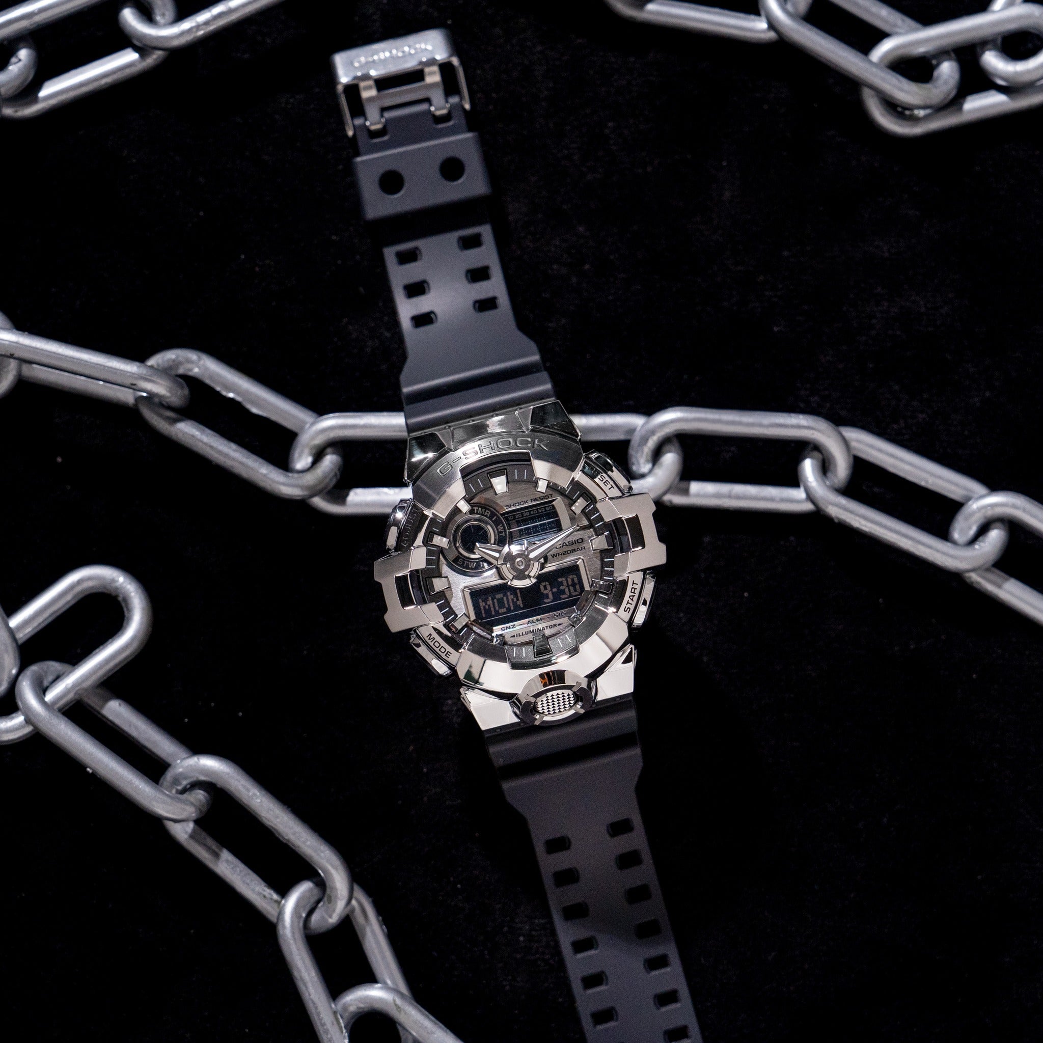 GSM-2010-1RD ANALOG-DIGITAL MEN WATCH