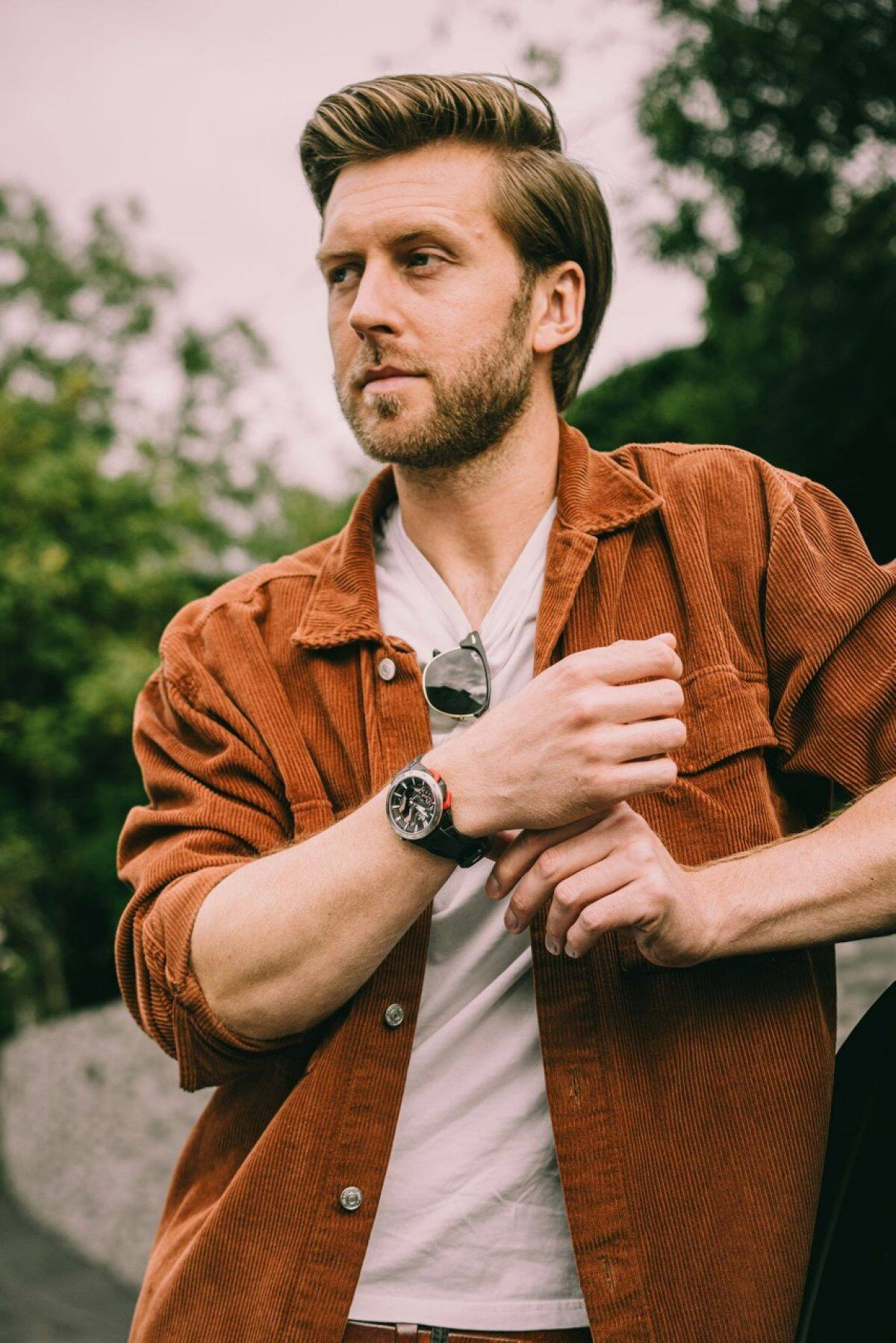 ASCD-1210D-1ABF WINDFLOW MEN WATCH