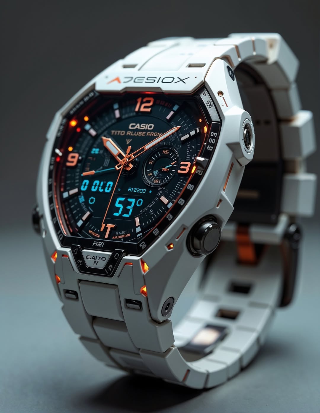 BSDF-1132-AR Graphic Analog-Digital Watch
